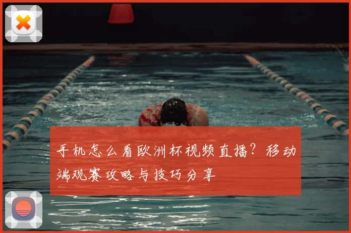 手机怎么看欧洲杯视频直播？移动端观赛攻略与技巧分享