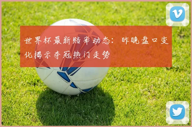 世界杯最新赔率动态：昨晚盘口变化揭示夺冠热门走势